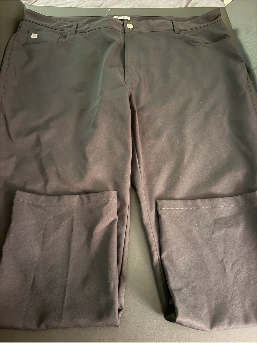 Peter Millar Black  Stretch Pants Size 44X34